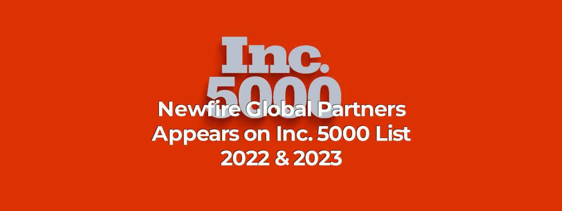 Inc 5000 Award